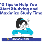 start studying now