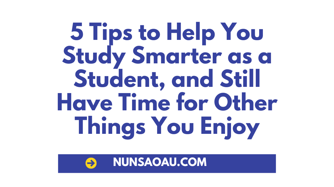 studying-and-having-time-for-other-things